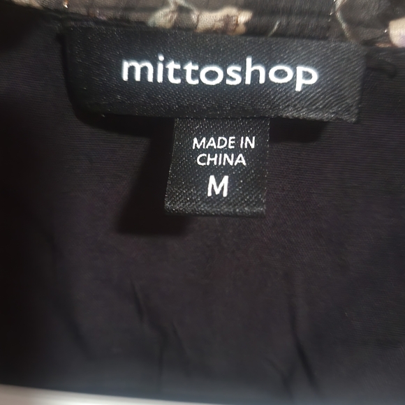 Mittoshop Black Floral Dress - Picture 2 of 3